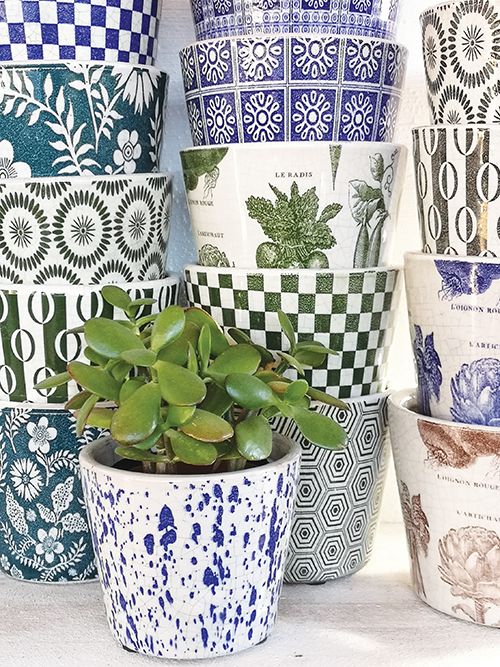 PATTERNED POTS Spring Fair 2025