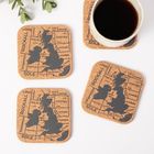 Cork Coasters Square | Shipping Forecast