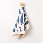 Organic Tea Towel | Fish
