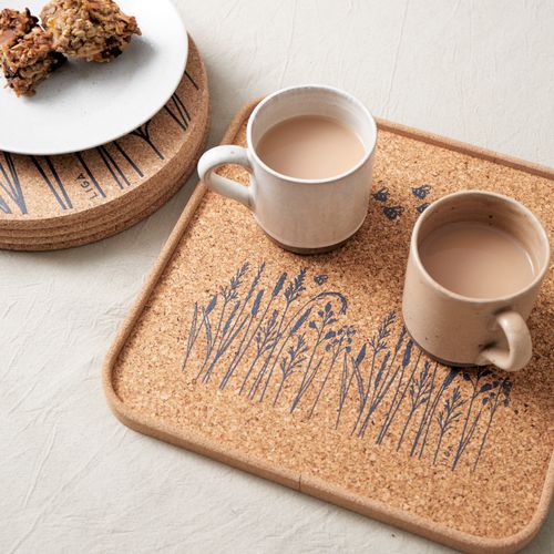 Cork Tray | Native Grasses