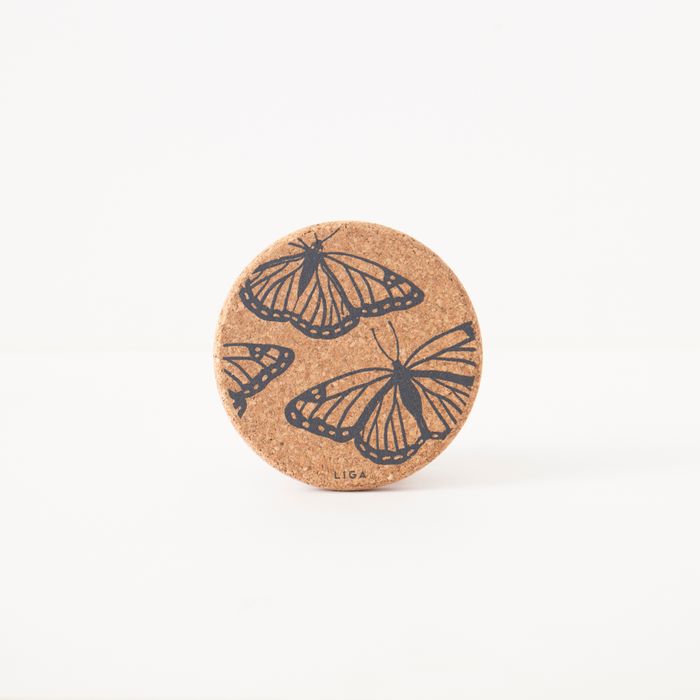 Cork Coaster | Butterflies