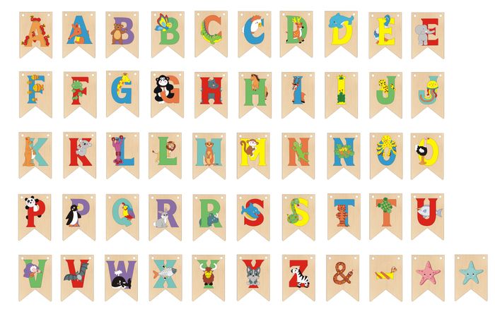 Wooden Bunting Stand