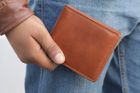 Bifold Leather Wallet - Leon