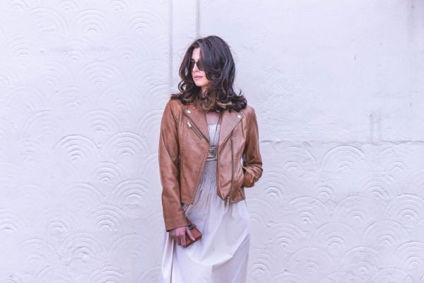 Women's Leather Jacket Yvonne