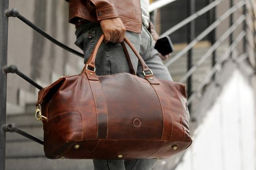 Orion Leather Holdall