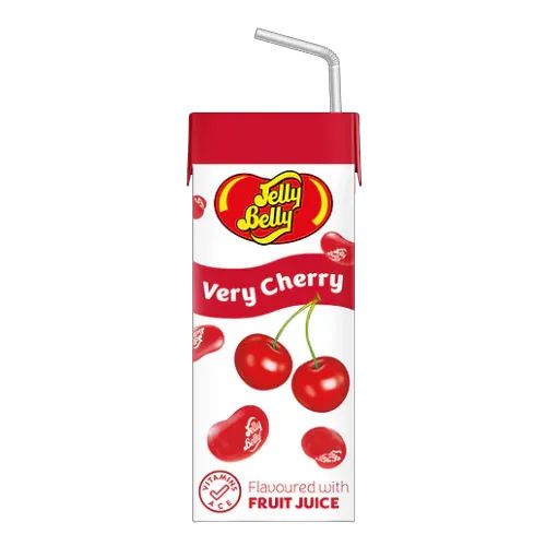 JELLY BELLY VERY CHERRY FLAVOURED TETRA DRINK 200ML