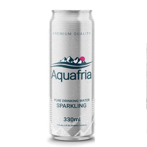 AQUAFRIA PURE WATER SPARKLING CAN 330ML