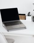 Laptop / Tablet Holder Wire Stand Anthracite Pe Plated