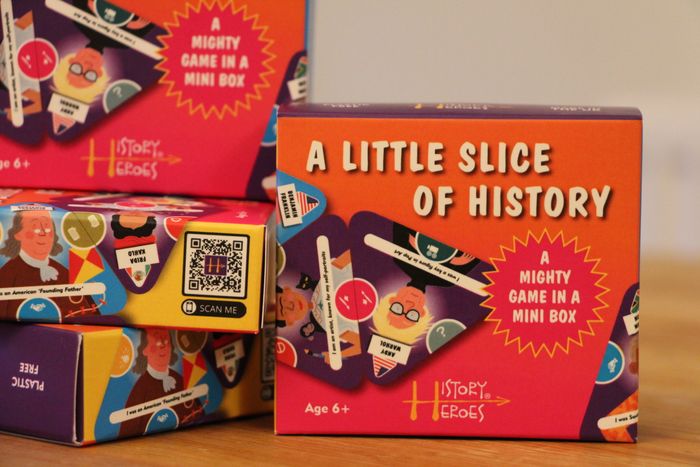 History Heroes' A LITTLE SLICE OF HISTORY card game