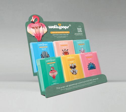 Wallypops®  Pop-Up Greeting Card & Wall Art