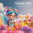 Infinite Tales® Bedtime Story Keepsake Birthday Card
