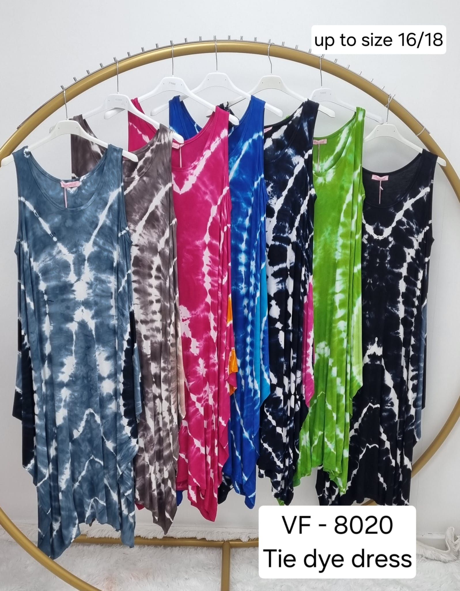 Tie Dye Jersey dress