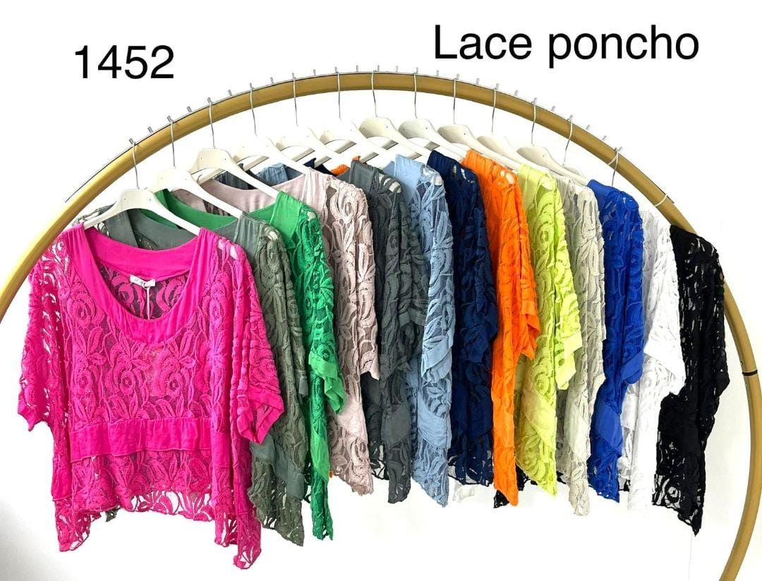 Lace Poncho