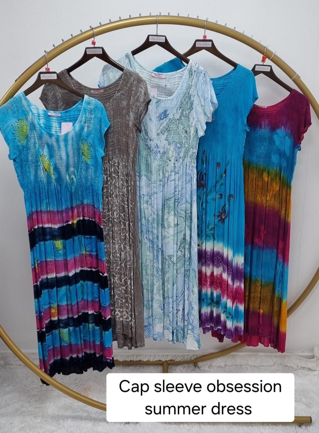 Cap Sleeve Summer Breeze Dress