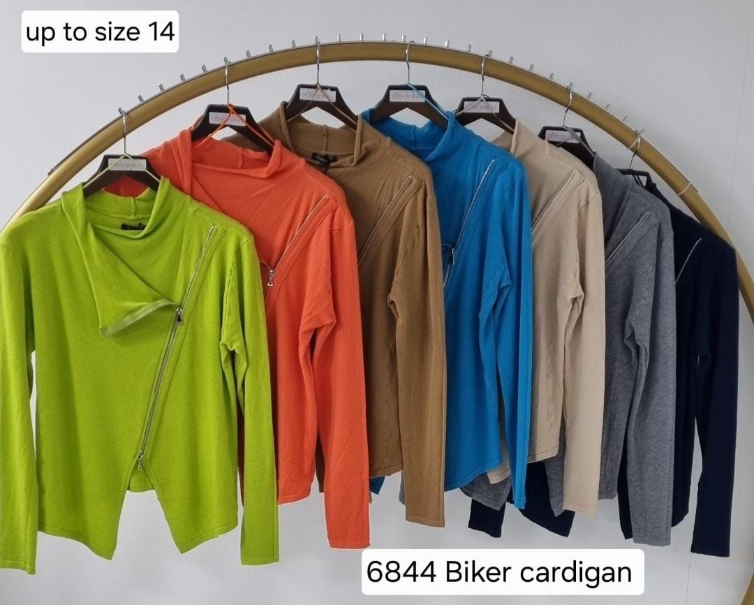 Biker Knit Cardigan