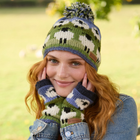 Women's wool animal accessories