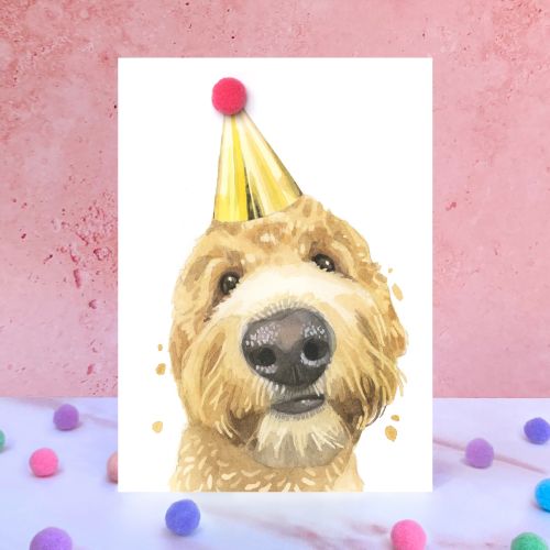 Pompom Birthday Card Range