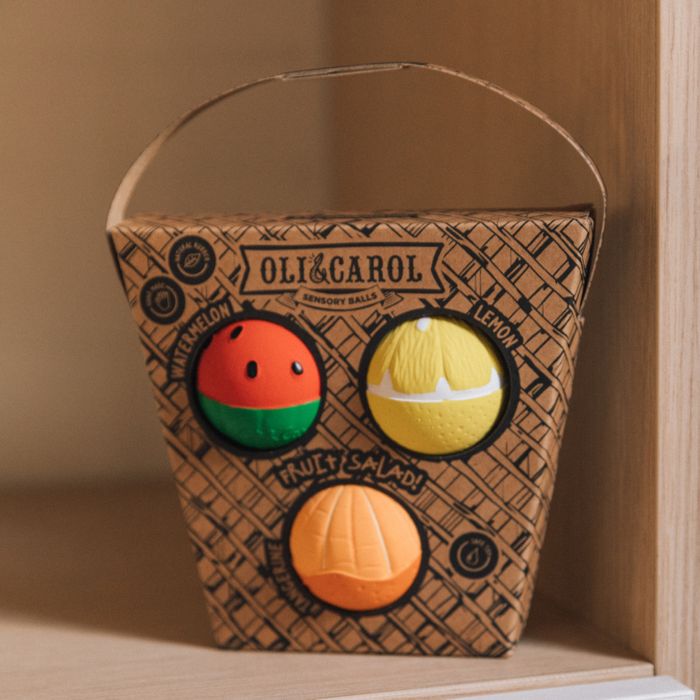 Oli&Carol Baby Sensory Ball Fruit Salad