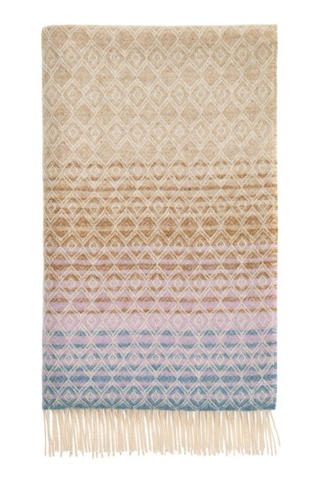 Classic Check, Herringbone & Ombre Design British Wool Throws