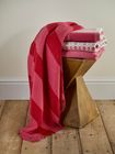 Cerise Merino Throws