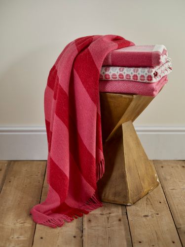 Cerise Merino Throws