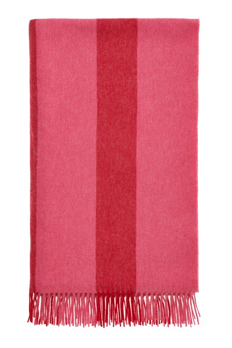 Cerise Merino Throws