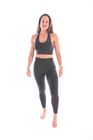 Sports bra twist back