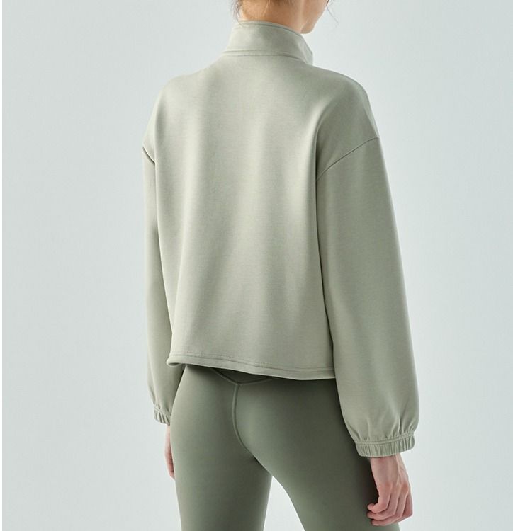 1/2 zip slinky sweater