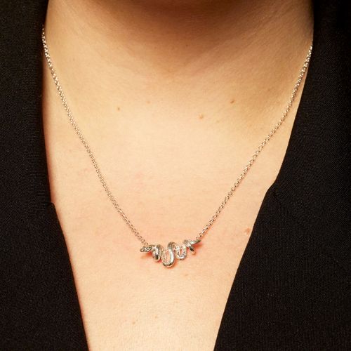 Chinese Zodiac Snake Necklace