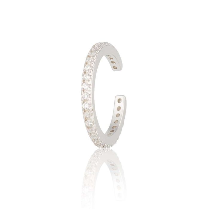 Slim Sparkling Single Ear Cuff