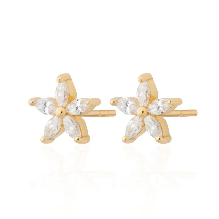 Teeny Flower Stud Earrings