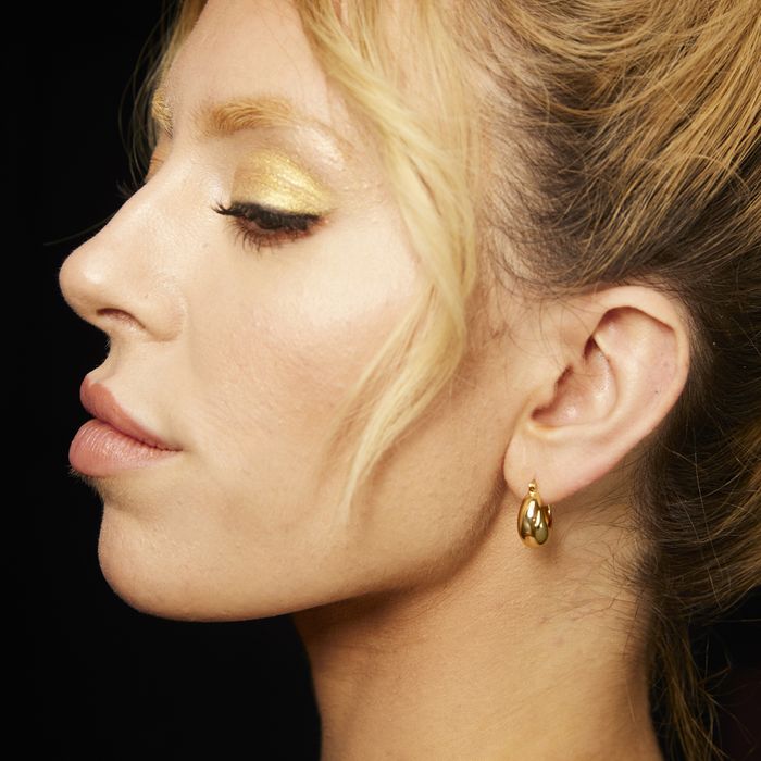 Chunky Pillow Hoop Earrings