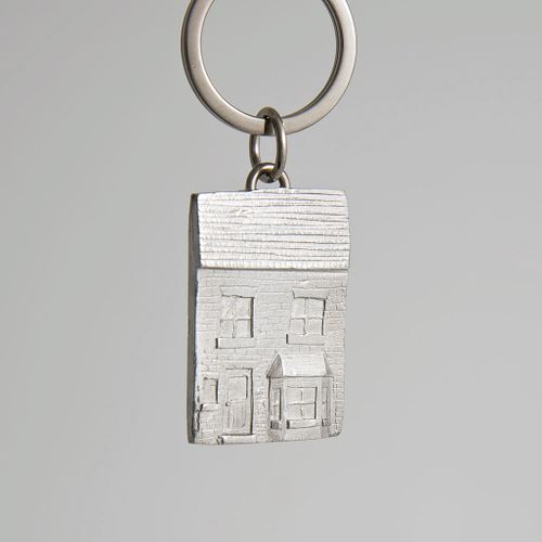 House Pewter Key Ring