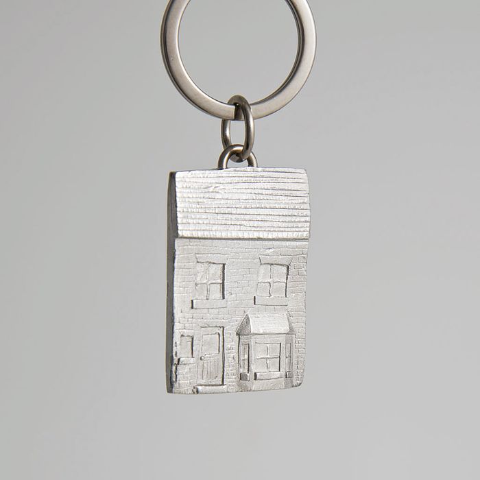 House Pewter Key Ring