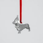 Dachschund Pewter Christmas Decoration