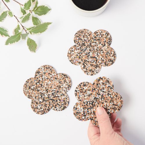 Beach Clean Coasters | Flowers