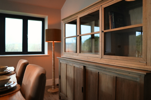 Vintage Display Cabinet & Base