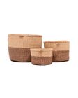 Colour Block Sisal Baskets