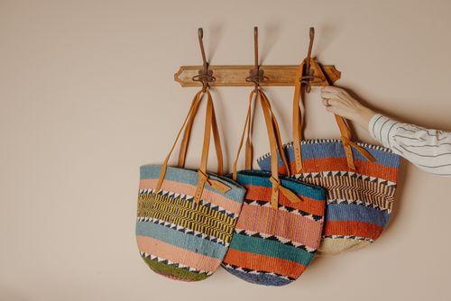 Upcycled Nifty Knit Bags
