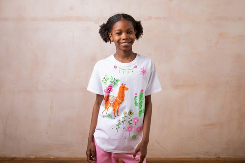 Llama T-shirt Painting Craft Kit