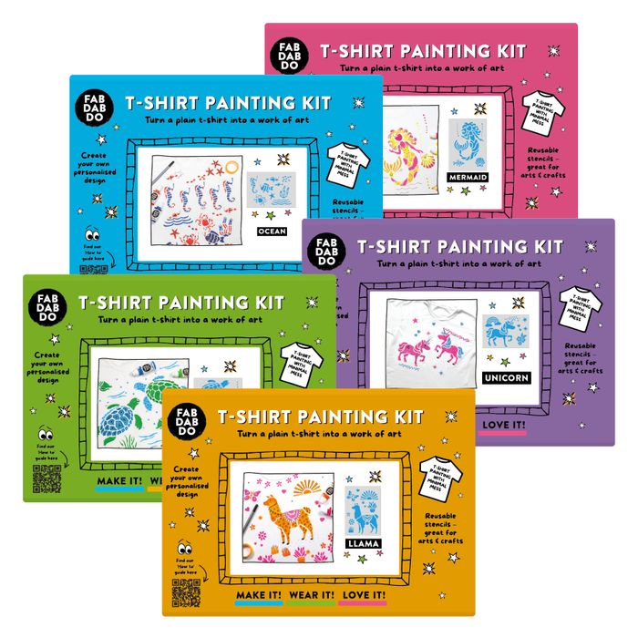 Turtle T-shirt Painting Craft Kit