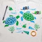 Turtle T-shirt Painting Craft Kit