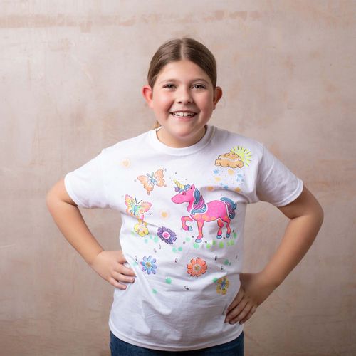 Unicorn T-shirt Painting Craft Kit