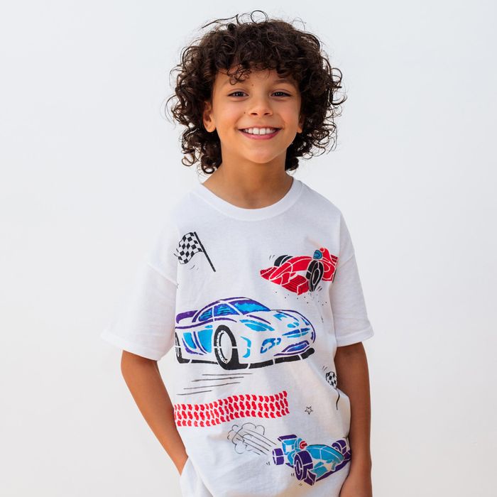Sports Car T-shirt Painting Craft Kit