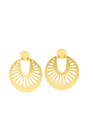 Naazia earrings,gold