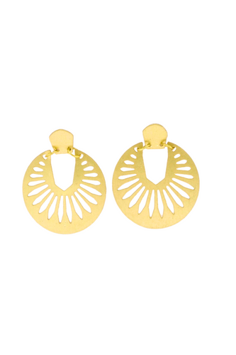 Naazia earrings,gold