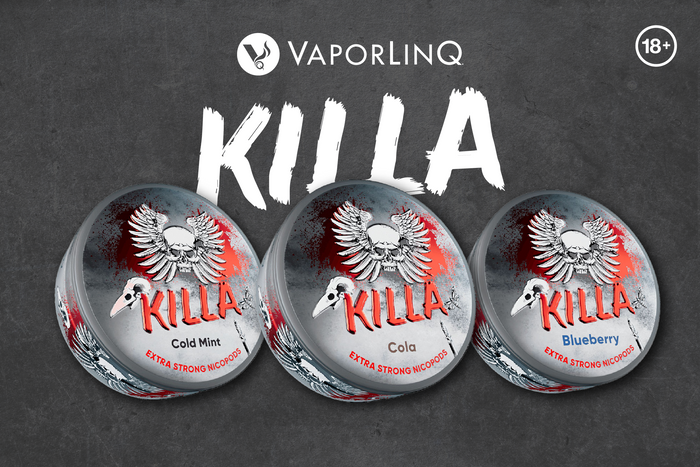 Vaporlinq - Killa Nicotine Pouches