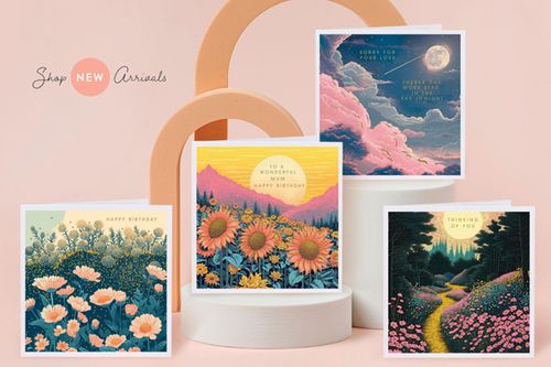 Wonder world greeting cards