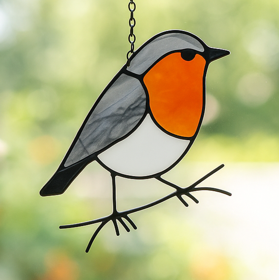 Birds of Britain Stained Glass