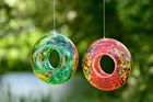 Handmade Hanging Bird Feeders